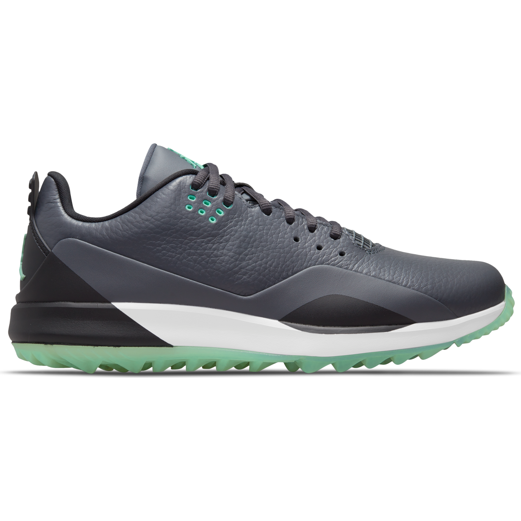 Men\'s Air Jordan ADG 3 Spikeless Golf Shoe - Dark Grey/Green